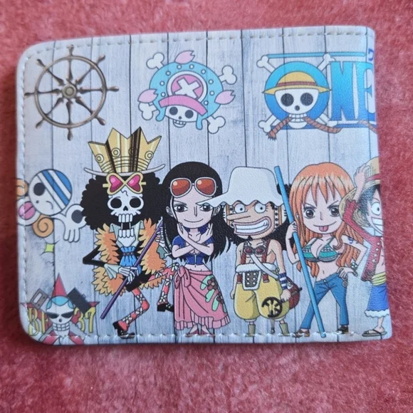 New one piece anime manga leather wallet - Picture 3 of 3
